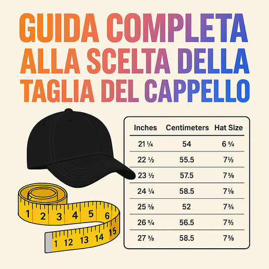 Guida Completa alla Scelta della Taglia del Cappello