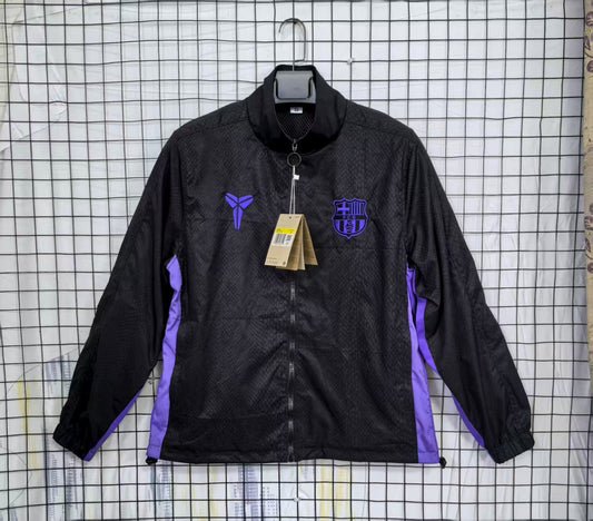 Giacca a vento - Barcellona Nero e Viola